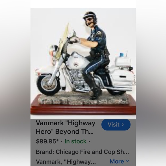 💋🎁Blue Hats of Bravery Highway Hero PE88855 1999 Vanmark Musical - Picture 8 of 9